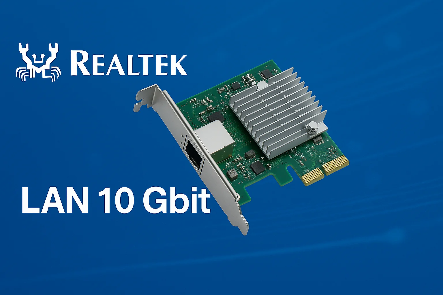 Доступний LAN 10 Gbit від Realtek: мережеві інновації 2025 року