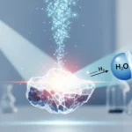 Material for carbon-free hydrogen photocatalysis extraction