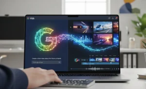 Google Vids AI video editor creation interface