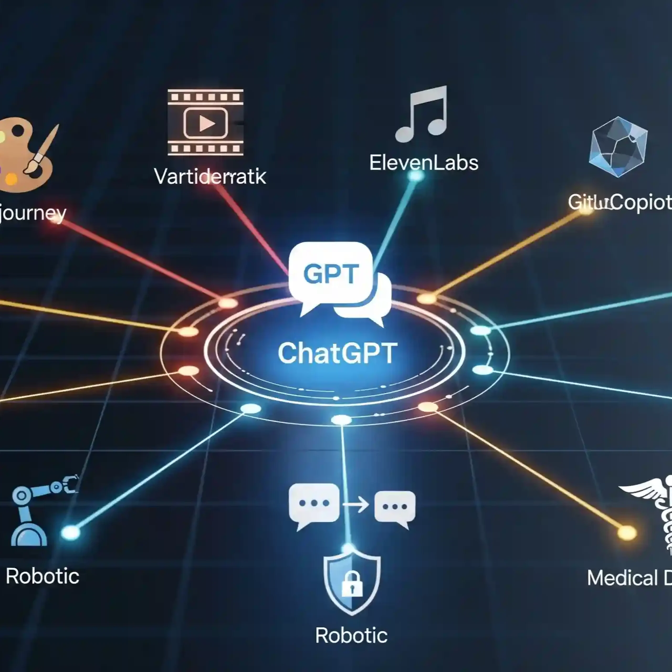 Collection of 12 AI apps and ChatGPT alternatives