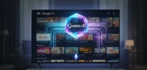 Gemini AI assistant voice control on Google TV