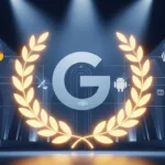 Логотипи Chrome та Android після судової перемоги Google