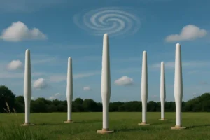 Vortex Bladeless quiet wind turbine technology