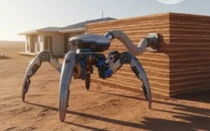 Charlotte spider robot 3D printing sustainable home