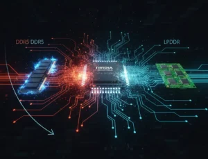 NVIDIA AI servers transition from DDR5 to LPDDR