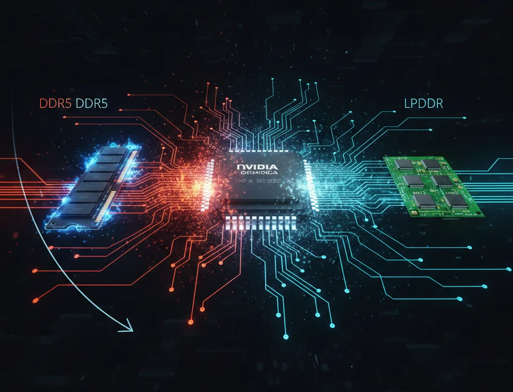 Енергетична революція AI: Nvidia залишає DDR5 заради майбутнього LPDDR у серверах