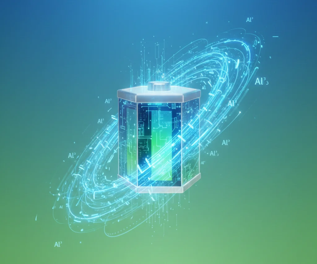 Aluminum-ion battery energy storage breakthrough