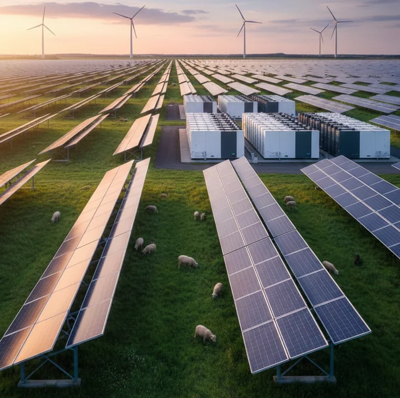 Denmark solar park battery energy storage system