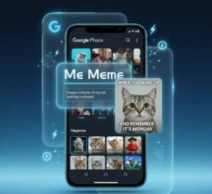 Me Meme AI generator in Google Photos