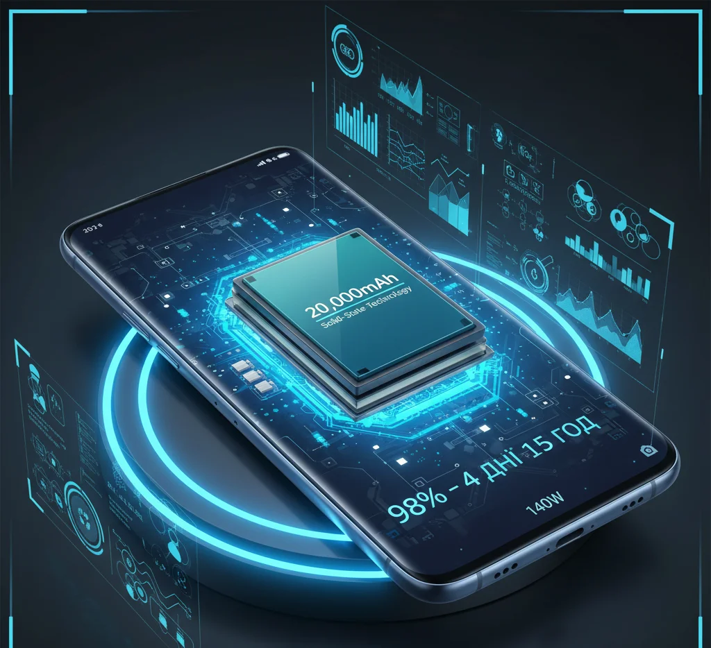 Акумулятори Samsung на 20 000 мАг змінять правила гри