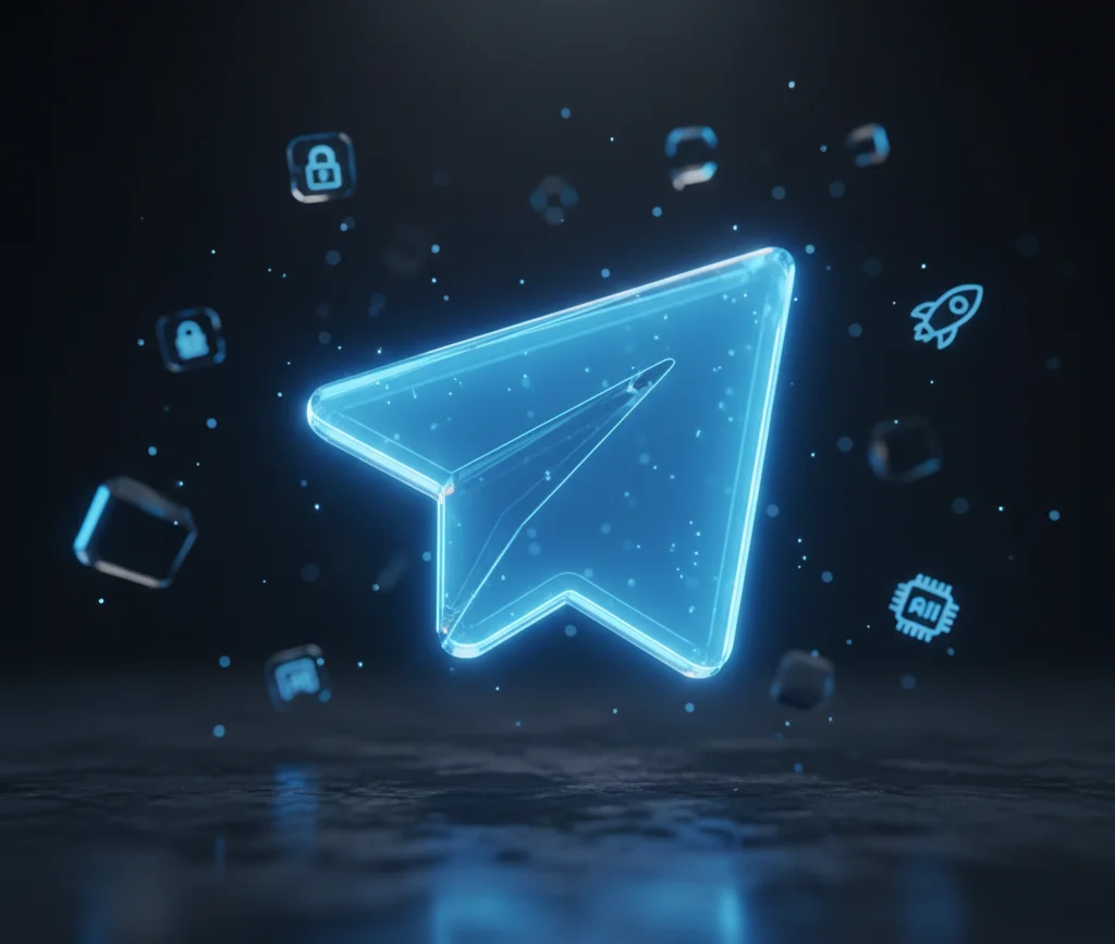 Дизайн Liquid Glass у новому оновленні Telegram