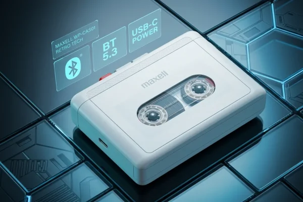 Maxell відроджує легенду: новий касетний плеєр з Bluetooth та USB-C