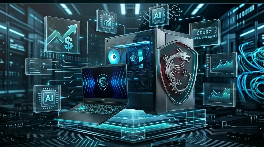 Ігровий ПК MSI з підтримкою AI технологій