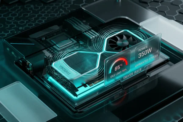Высокая нагрузка видеокарт NVIDIA в режиме простоя