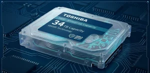 Жесткий диск Toshiba 34ТБ для резервного копирования