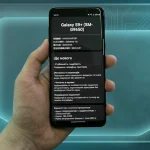 Смартфон Samsung Galaxy S9 Plus з відкритим меню оновлення ПЗ від 23 квітня 2026 року