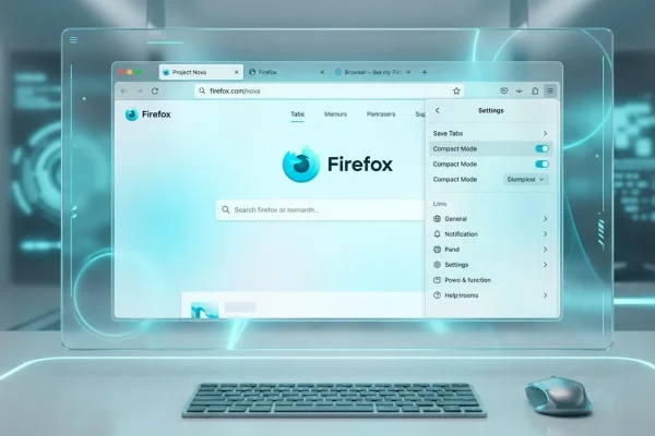 Редизайн Firefox та повернення компактного режиму інтерфейсу