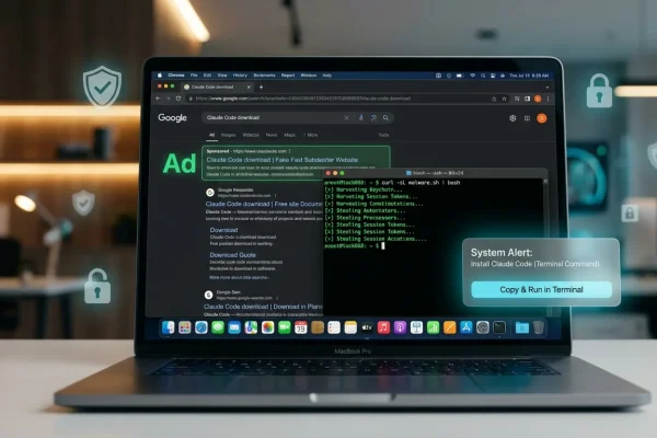 Схема ClickFix через Google Ads як хакери використовують Claude для атак на macOS