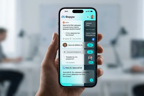 Огляд нової платформи Meta Forum для текстових обговорень спільнот