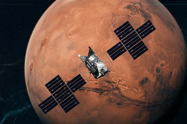 Гравітаційний маневр біля Марса: як космічний апарат NASA Psyche коригує курс до металевого астероїда