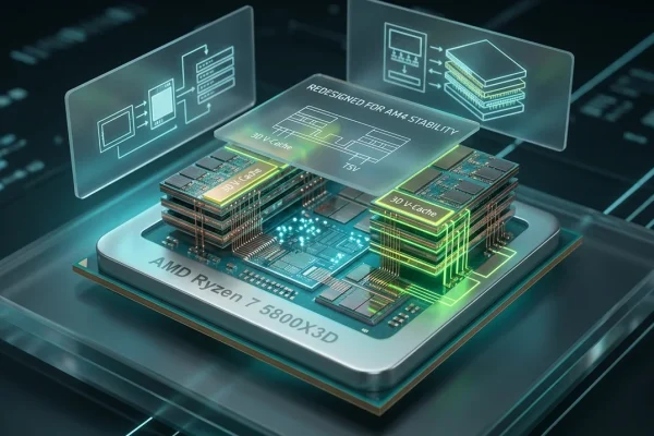 Секрети архітектури AMD як інженерам довелося оновити кристал Ryzen 7 5800X3D для повернення на ринок