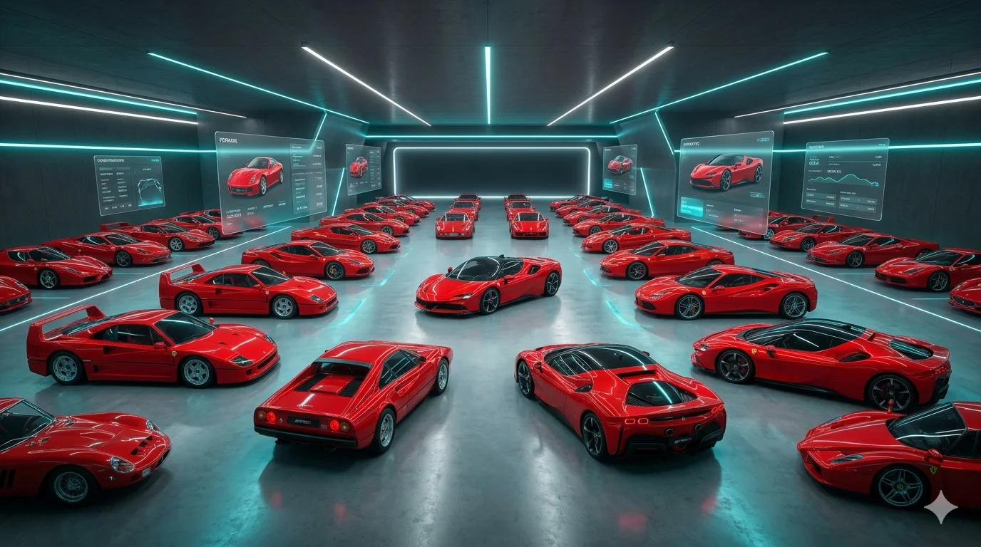 Хто володіє найбільшою колекцією автомобілів Ferrari у світі та що в ній ховається