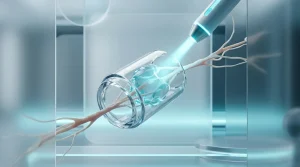Innovative technology for sutureless repair of damaged nerves using a liquid photopolymer gel and a light activation pen tool