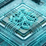 Computer processor with microscopic bacterial cooling structures
