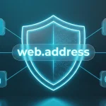 Conceptual visual representing global data privacy protection and internet governance