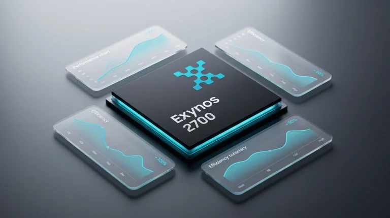 Процесор Samsung Exynos 2700 з графіками енергоефективності та телеметрії