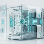 Прототип біологічного дата-центру Cortical Labs CL1 із живими нейронами та скляним корпусом