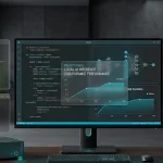 Робоче місце інженера зі станцією Project Zenith на Windows 11 та кодом
