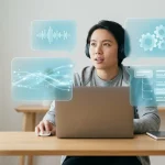 Концепт когнітивної фокусировки та розмови з собою під час роботи за комп'ютером